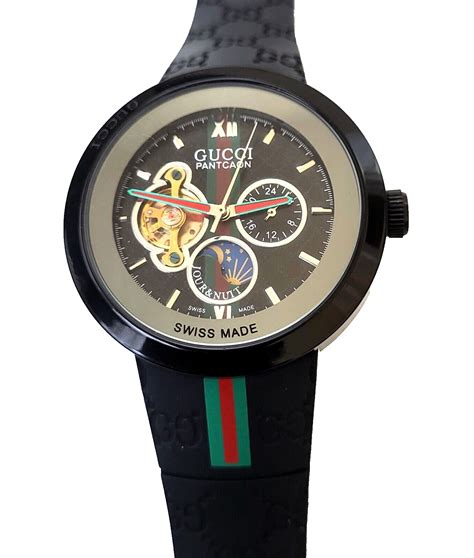 original gucci pantcaon watch|gucci 126.2 men's wrist watch.